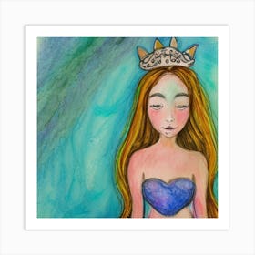 Little Mermaid 1 Art Print