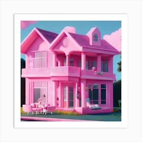 Barbie Dream House (577) Art Print