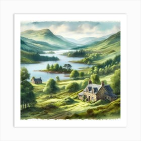 Scottish Landscape 2 Art Print