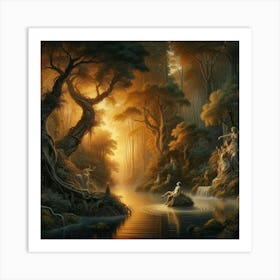 Fairytale Forest 2 Art Print