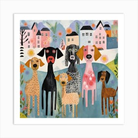 Puppy Love Palette 3 Art Print