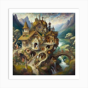 Fairytale Castle 5 Art Print