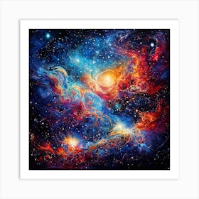 Whispers of the Cosmos Art Print