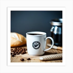 Muge of coffe Art Print