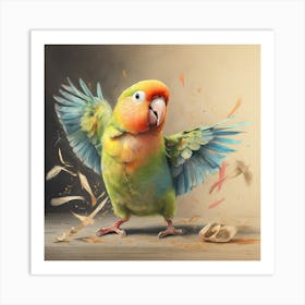 Parrot 22 Art Print