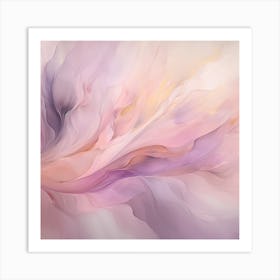 AI Whispers of Wind Art Print