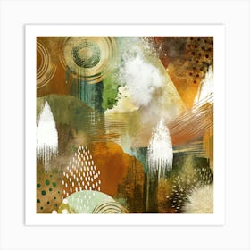 Abstract Painting 40 Art Print