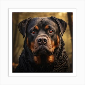 Rottweiler Art Print