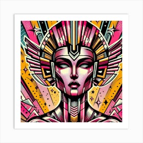 Pop Zeina Stellar Art Print