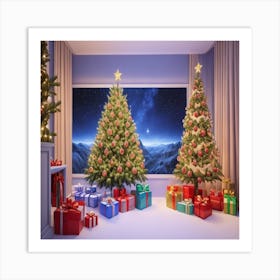 Christmas Tree 1 Art Print