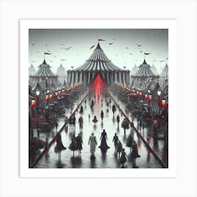 Nightmare Carnival Art Print