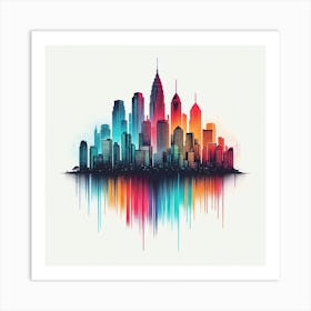 Cityscape 3 Art Print