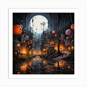 City Of The Dead 1 Art Print