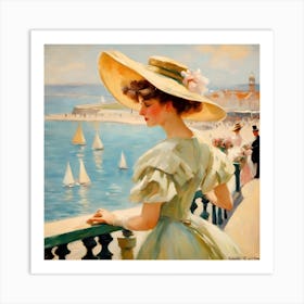 Day At The Seaside Art Print