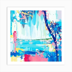 Tropical Paradise Art Print