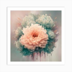 Chrysanthemums Art Print