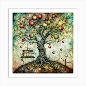 Apple Tree Art Print