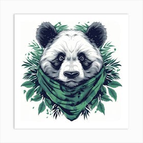 Panda Bear 9 Art Print