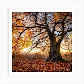 Autumn Tree Art Print