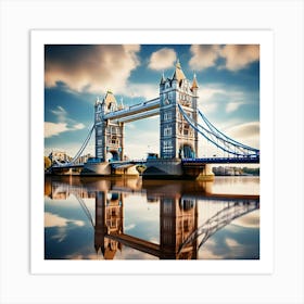 Tower Bridge in London Art Print