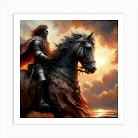 Creative Horse Beauty Illustration Nr 256 Art Print