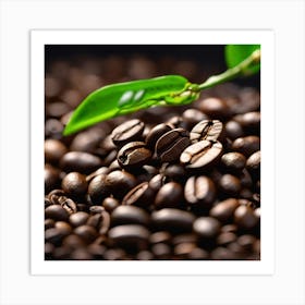 Coffee Beans 118 Art Print