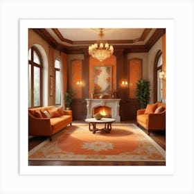 Living Room 9 Art Print