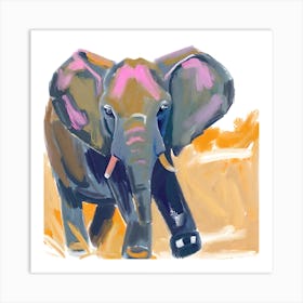 African Bush Elephant 01 Art Print