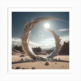 Ring Of Fire Art Print