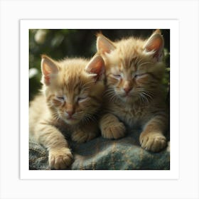 Cute Kittens Art Print