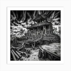 Abandoned House Art Print