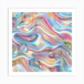 Holographic Background Art Print