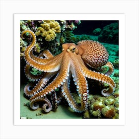 Octopus 23 Art Print