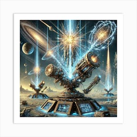 Cosmic Energy Weapons Art Print