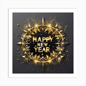 Happy New Year 37 Art Print