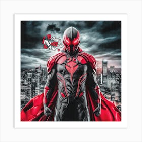 Super hero Nothing Impossible Br Style HQ9k Art Print