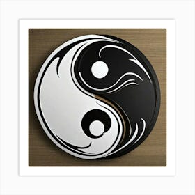 Yin Yang 83 Art Print