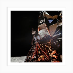 Astronaut Edwin E Art Print