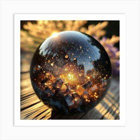 Sphere Of Light Art Print