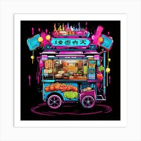 Food Truck Art Print