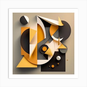 Abstract Geometric Art Art Print