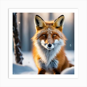 Red Fox 8 Art Print