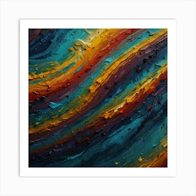 Abstract Painting 124 Art Print