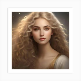 Feminine Artwork Art Print