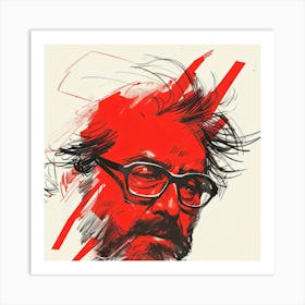 Man With A Beard Art Print