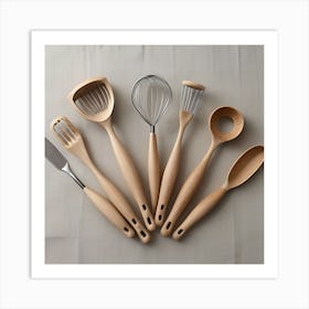 Kitchen Utensils 2 Art Print