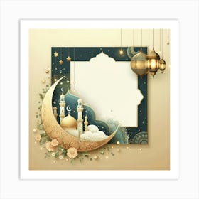 Islamic Ramadan Background 2 Art Print