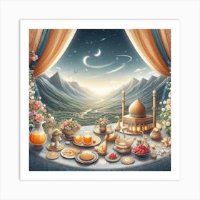 Islamic Ramadan Art Print