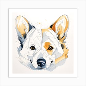 Corgi 26 Art Print