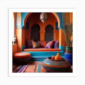 Moroccan Living Room 1 Art Print